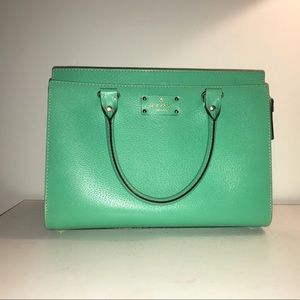 Kate Spade Kelly Green Wellesley Durham Satchel